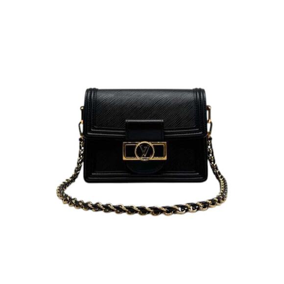 Louis Vuitton Mini Dauphine Epi Leather In Black - Picture 1 of 6